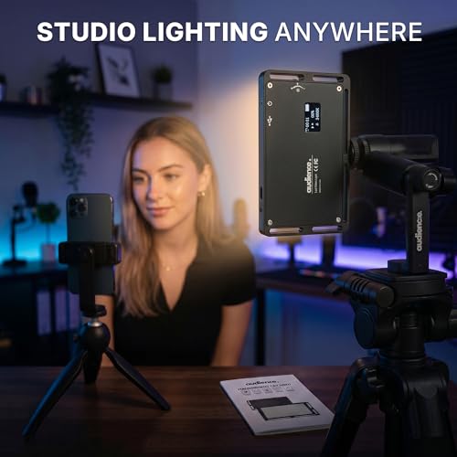 Audience Professional LED Studio Light for Photo and Video Content Creators