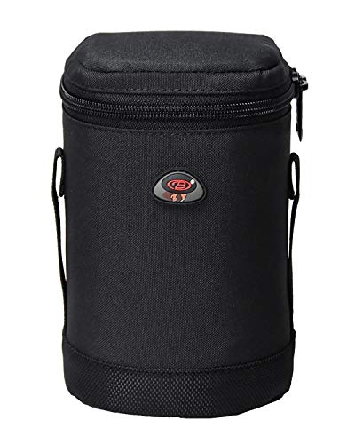 Camera Lens Case DSLR Camera Lens Bag Fits for Canon Nikon Pentax Sony Olympus Panasonic and Other Camera Lens - size: BL-0004