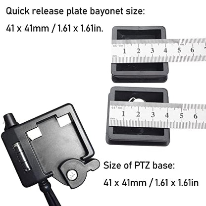 41x41mm Tripod Quick Release Plate Camera Mounting Parts Replacement