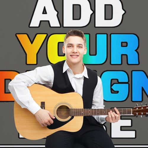 Custom Photography Cloth Design Your Own Photo Logo Text Personalized Backdrops Non-Reflective Photoshoot Background Screen Portrait Studio Photobooth Drops 56 X 79 Inches, Grayish Yellow - color: Grayish Yellow, size: 56"×79"