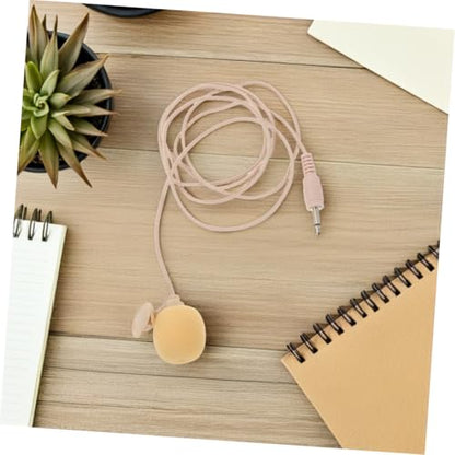Mini Microphone for Laptop: Condenser Clip On Mic for Vlogging Video Recording Meeting Portable PC Phone Tablet Lapel Microphone
