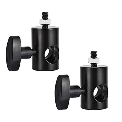 UTEBIT 2PCS Rapid Adapter Convert with 1/4" Screw Thread, Black | Photography Light Stand Adapter, Multi Functional Metal Camera Bracket Mount Adaptor, Photo Studio, Photography Accessory - size: 2 PACK-Rapid Adapter Convert