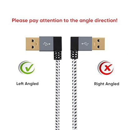 CableCreation Short USB 3.0 Extension Cable 1FT, Left Angle USB Male to Female Extender Cord, 90 Degree USB 3.0 for VR, PlayStation, Xbox, Keyboard, Space Gray 0.3M - size: 1FT, style: Left Angle