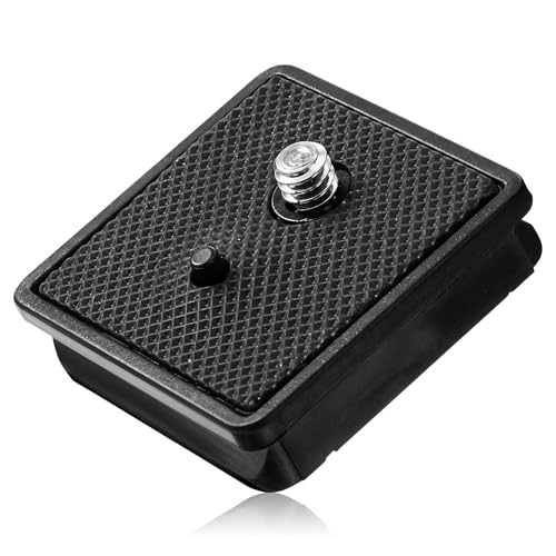 Camera Tripod Mount, Tripod Quick Release Plate, Adapter with Screws Camera-Mounting Parts Replacement for Tripods Camera Quick Release Plate (41x44.5x11.5mm)