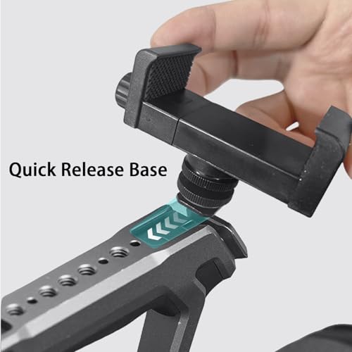 Universal Power Bank Holder 4600 with Cold Shoe Mount | Adjustable Clamp for Camera Rig, Phone Cage & Vlogging Gear | Compatible with Anker, RAVPower, INIU, DJI