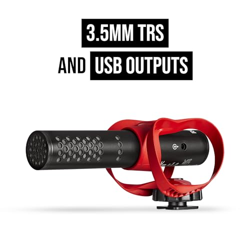 RØDE VideoMic GO II Helix | Ultra-Compact On-Camera Shotgun Microphone with Both 3.5mm and USB Outputs for Filmmaking, Content Creation, Podcasting and Video Calls (3rd Gen)