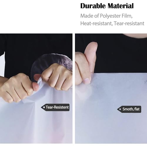 Diffusion Film Filter Sheet 6 Packs Kit 15.7x19.6inches/ 40x50cm Lighting Gel Diffuser Roll Photography Video for Led Flash Strobe Light