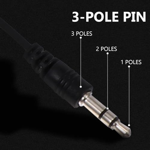 Clip-on Microphones for Pc 5 Pack PVC Phone Mics Easy to Use Lapel Microphone Boom for Streaming/Recording/Video Chat