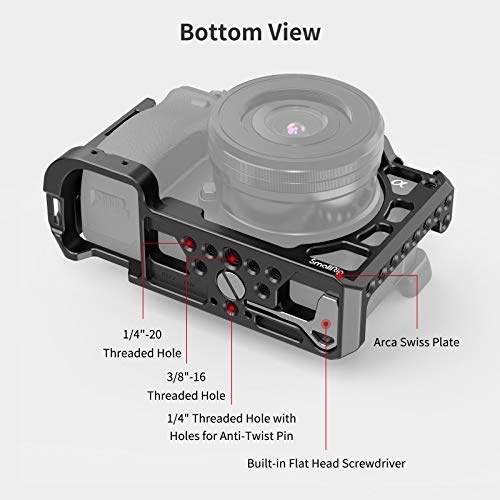 SMALLRIG Camera A6400 A6100 Cage for Sony A6400 A6100 Camera - CCS2310 | Multiple mounting interfaces for accessories