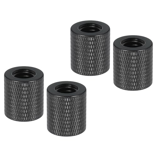 PATIKIL Tripod Screw Adapter 3/8" Female to 3/8" Female, 4 Pcs Tripod Nut Connectors Camera Mount Screw Camera Double Head Converter for Microphone Holder Magic Arms Accessories, 18 mm - size: 3/8" Female to 3/8" Female,18 mm