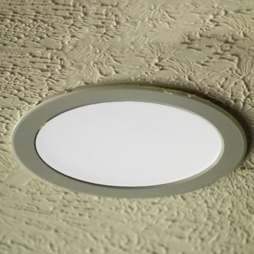 OSALADI Precision Curved Pc Diffuser Cover 3.89X3.89 Inch Lightweight Scratch Resistant Recessed Light Diffuser Panel for Led Downlight Protection and Heat Resistance Pack of 10