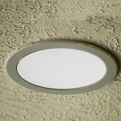 OSALADI Precision Curved Pc Diffuser Cover 3.89X3.89 Inch Lightweight Scratch Resistant Recessed Light Diffuser Panel for Led Downlight Protection and Heat Resistance Pack of 10
