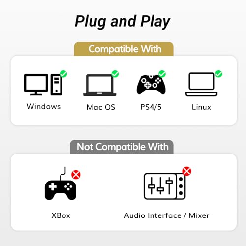 TONOR USB Microphone Kit, PC Podcast Recording Cardioid Condenser Computer Mic Set for Gaming, Streaming, Singing, Voice Over, YouTube, Studio Mic Bundle with Adjustable Arm Stand, TC30+