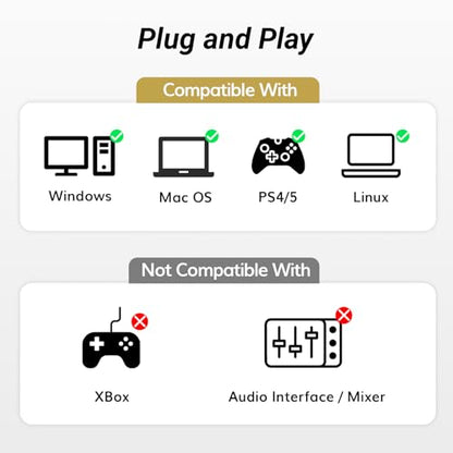 TONOR USB Microphone Kit, PC Podcast Recording Cardioid Condenser Computer Mic Set for Gaming, Streaming, Singing, Voice Over, YouTube, Studio Mic Bundle with Adjustable Arm Stand, TC30+