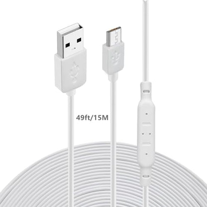 Data Cable,Super Long USB to USB Charging Cable for/Camera Long Wire 393.7in/590.55inch