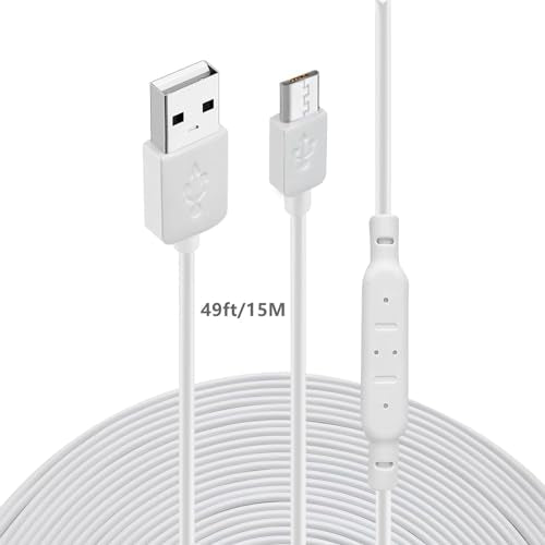 Super Long USB to USB Charging Cable for/Camera Long Wire 393.7in/590.55inch(10m) - color: 10m