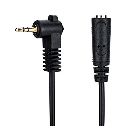 JJC 3.5mm Female to 2.5mm Male Microphone Audio Cable Mic Adapter for Fuji Fujifilm X-T30 II X-T30 X-T20 X-T10 X100VI X100V X100F X100T X-T100 X-PRO3 X-PRO2 X-T1 X-E3 X-E2S X-E2 X-E1 and XF10 Camera - size: 3.5mm Female to 2.5mm Male