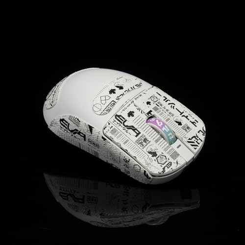 Gamer Mouse Grip Tape Sticker for VGN Dragonfly R1 Pro MAX VXE Non Slip Suck Sweat Pre Cut Easy Install Printsteam Black White - color: Printsteam Blackwhite