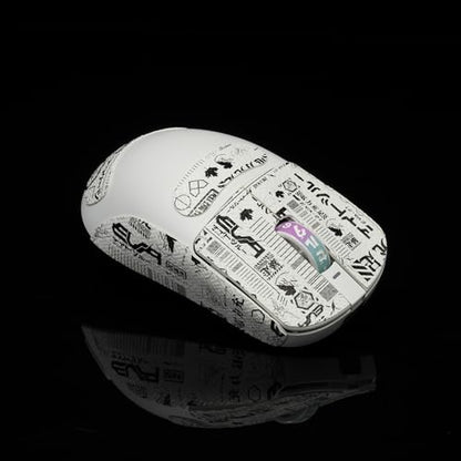 Gamer Mouse Grip Tape Sticker for VGN Dragonfly R1 Pro MAX VXE Non Slip Suck Sweat Pre Cut Easy Install EVA White - color: Eva White