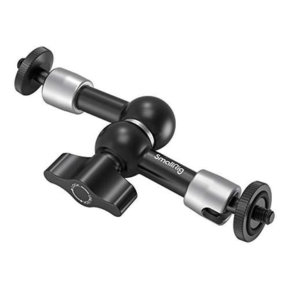 SmallRig 5.5 Inches Adjustable Friction Articulating Magic Arm, with Both 1/4" Screw for LCD Monitor/LED Lights - style: 1-Pack