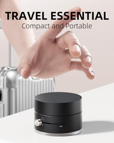 Quyee Upgraded for Magsafe Suction Cup Phone Mount/Shower Phone Holder Airplane Travel Vacation Essentials Magnetic Mirror Phone Mount for Women Men Gifts Tiktok Content Creator Must Have Accessories