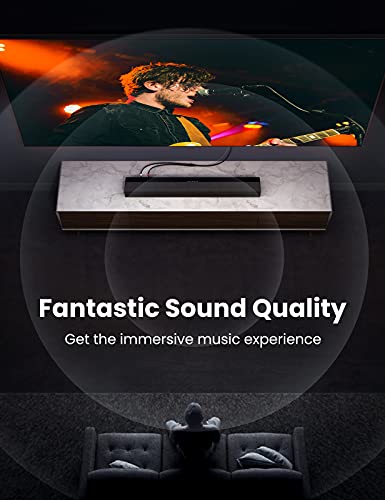 UGREEN 3.5mm to RCA Cable, 6.6FT RCA Male to Aux Audio Adapter HiFi Sound Headphone Jack Adapter Metal Shell Y Splitter Auxiliary Cord 1/8 Connector for Phone Speaker MP3 Tablet HDTV - size: 6.6FT