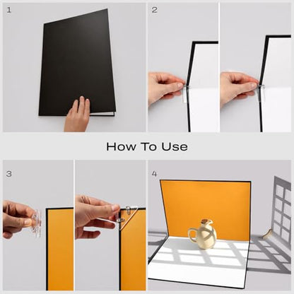 C Coiro Product Photography Backdrops 14 Patterns, 2 Grids, Size 15x11 inch Small Product Picture Board kit for Food Jewelry Mini Items Picture. Ugc Content Creator Tools