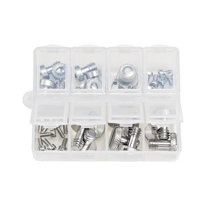 SMALLRIG Camera Screws Stainless Steel Screw Set 35 Pcs (1/4"-20, 3/8"-16, M2.5, M3), Suitable for Cameras, Cages, Handles, with Portable Storage Case - 6389 - size: 35 Pcs