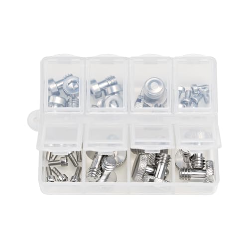 SMALLRIG Camera Screws Stainless Steel Screw Set 35 Pcs (1/4"-20, 3/8"-16, M2.5, M3), Suitable for Cameras, Cages, Handles, with Portable Storage Case - 6389 - size: 35 Pcs