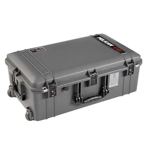 Pelican Air 1595 Travel Case - Large Hard Case Luggage - Suitcase with Wheels (Gray) - color: Gray, size: 1595 Travel Case