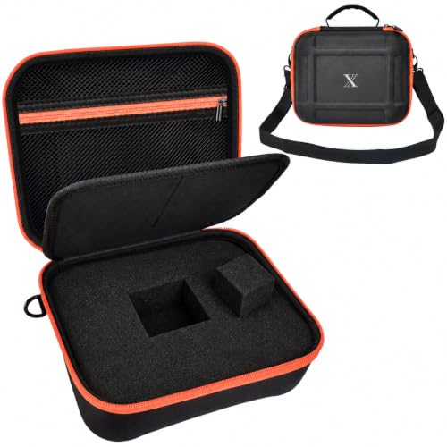 GWCASE Camera Case with Custom Foam, Hard Shell Bag ONLY - Black | DIY foam helps organize compact cameras, small lenses, batteries and SD cards for travel, home storage and outdoor shoots - color: Black