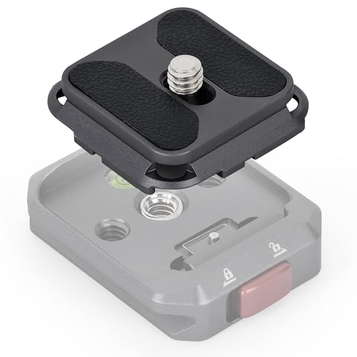 IFOOTAGE Q38-PL Quick Release Plate, Camera Quick Release Plate, Tripod Mount Quick Release Plate, QR Adapter with 1/4" Screw for Camera, Q38-PL - size: Q38-PL