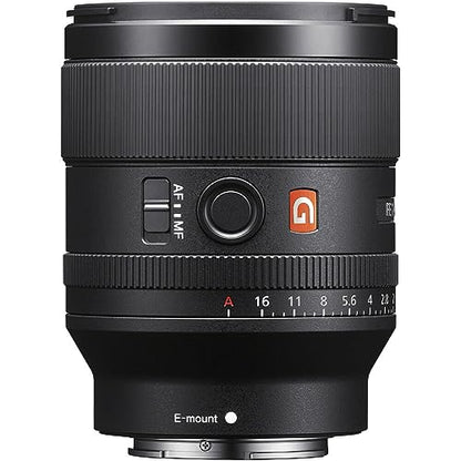 Sony FE 35mm f/1.4 GM Lens Bundled with 67mm UV Filter + Deluxe Camera Cleaning Kit + Lens Cap Keeper + Microfiber Cleaning Cloth (6 Items) - style: SEL35F14GM + Starter Kit