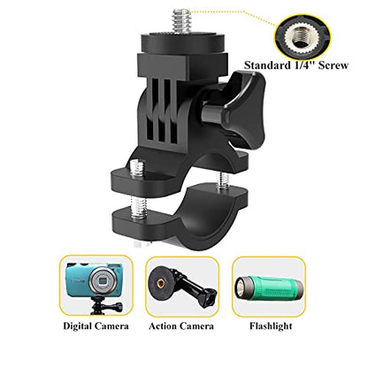 Universal Scope Phone Mount Holder Camera Gun Mount Adapter, Adjustable Bike Phone Holder, Motorcycle Handlebar Phone Mount