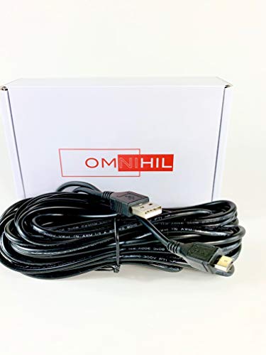 OMNIHIL 30 Feet Long High Speed USB 2.0 Cable Compatible with HeimVision Security Camera Model: HM203