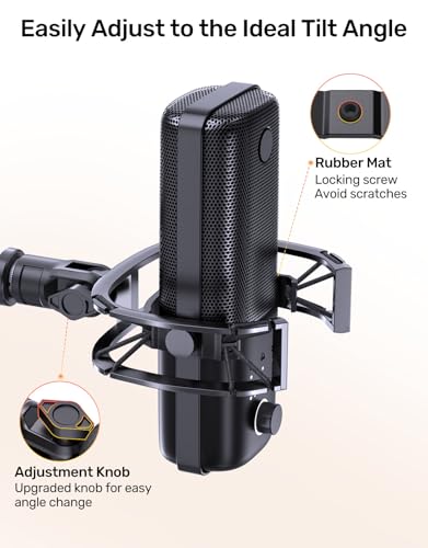 Wave Microphone Shock Mount - Custom Built for Elgato Wave 1/3, Aluminum Frame & Reinforced Suspension for Max Vibration Isolation, Shock Mounts Holder Clip Ideal for Youtubers, Podcasters and Gamers - size: Wave Shock Mount