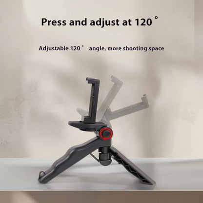 Video Calling Live Streaming Video Conference Starter Set Vlog Set with Tripod Fill Light Microphone and Phone Clip Lighting with Microphone