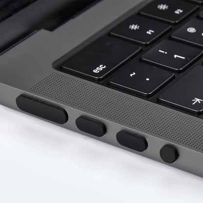 7PCS Dust Cover Port Plugs Accessories for 2026-2022 MacBook Air 13 15.3 inch M5 M4 M3 M2 M1 / MacBook Pro 14" 16" M5 M4 M3 M2 M1 Pro/Max & 2PCS Webcam Cover Slide