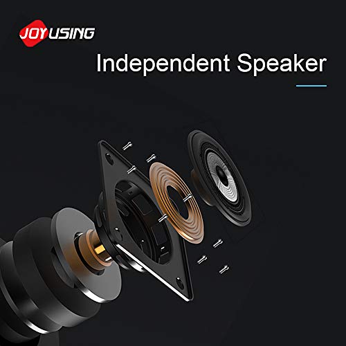 JOYUSING All-in-One Video and Audio Conferencing System 1080P HD Conference Webcam with Microphone and Speaker for Small Meeting Rooms Wide Angle (Black)