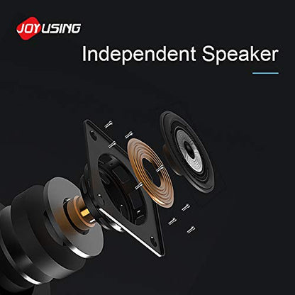 JOYUSING All-in-One Video and Audio Conferencing System 1080P HD Conference Webcam with Microphone and Speaker for Small Meeting Rooms Wide Angle (Black)