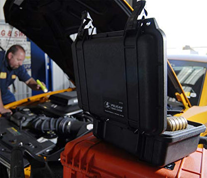 Pelican 1200 Case With Foam (Black) - color: Black