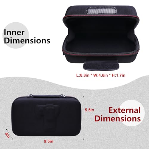 LTGEM Camera Case for Canon EOS Rebel T7 / R50 / R100 / R50 V / T6 / R8 / R10 / RP / SL3 / R5 / T100 DSLR SLR Camera and 18-55mm/18-45mm Lens with Shoulder Strap, Black - color: Black