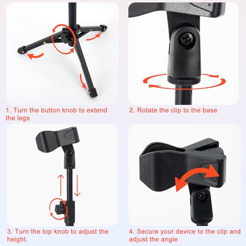 Desktop Stand Portable Foldable Tripod For Holsn Red Light Therapy Device