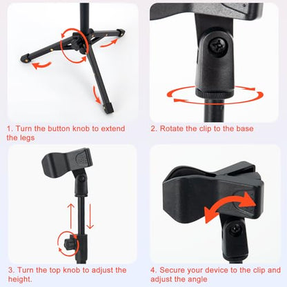 Desktop Stand Portable Foldable Tripod For Holsn Red Light Therapy Device