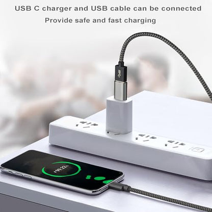 USB C to USB Adapter 3.1 Gen 2, 10Gbps USB to usbc Adapter, USB-c Male to USB 3.0 A Female USB 3.2 Type C OTG Converter for MacBook pro Laptop PC iMac iPad air