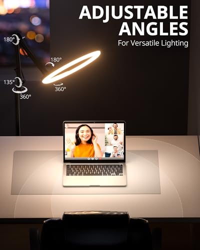 UBeesize Pro LED Ring Light Tripod with Phone Holder & Casters, Adjustable Overhead Phone/Camera Mount for iPhone, Video Recording, Live Streaming, Cooking (Mobile Stand with Light & Tripod) - style: Mobile Base