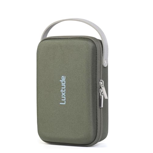 Luxtude Electronic Organizer Travel Case, Portable Tech Organizers, Hard Shell Zipper Case for Electronics, Travel Essentials, Black (External Size 8.5 x 5.9 x 2.5 Inch) - color: Green, size: Small