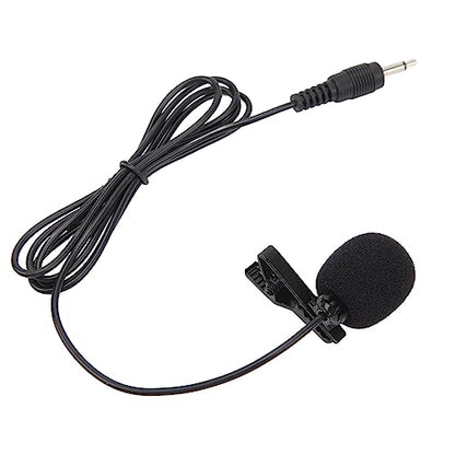 Cuifati Lavalier Microphone,Noise Cancelling Clip On Lapel Microphone,3.5mm Jack for Phone PC Laptop DSLR Camera Recording Interview, Podcast, Voice Dictation
