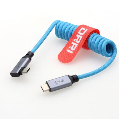 PD USB-C 100W Fast Charging Cable for Sonys FX3 FX30 Canon EOS R8, R7, R6 MARK2, R5,R5C Leica Camera, iPhone 15 Pro/15 Pro Max, MacBook Air,Samsung Galaxy, iPad Pro Smartphone Laptop - color: Blue, size: Right angle-Straight