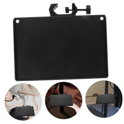 ERINGOGO Recording Mic Stand Tray Sound Card Organizer for Musicians Podcasting Live Streaming Modern Design for Home Studios Professional Venues